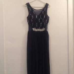 Navy Blue Prom dress!
